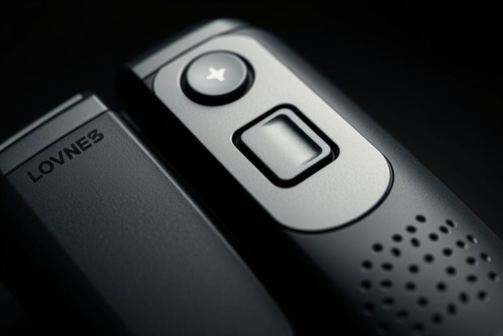 Close-up of Lovense Max 2 showing the control buttons and air vent adjustment