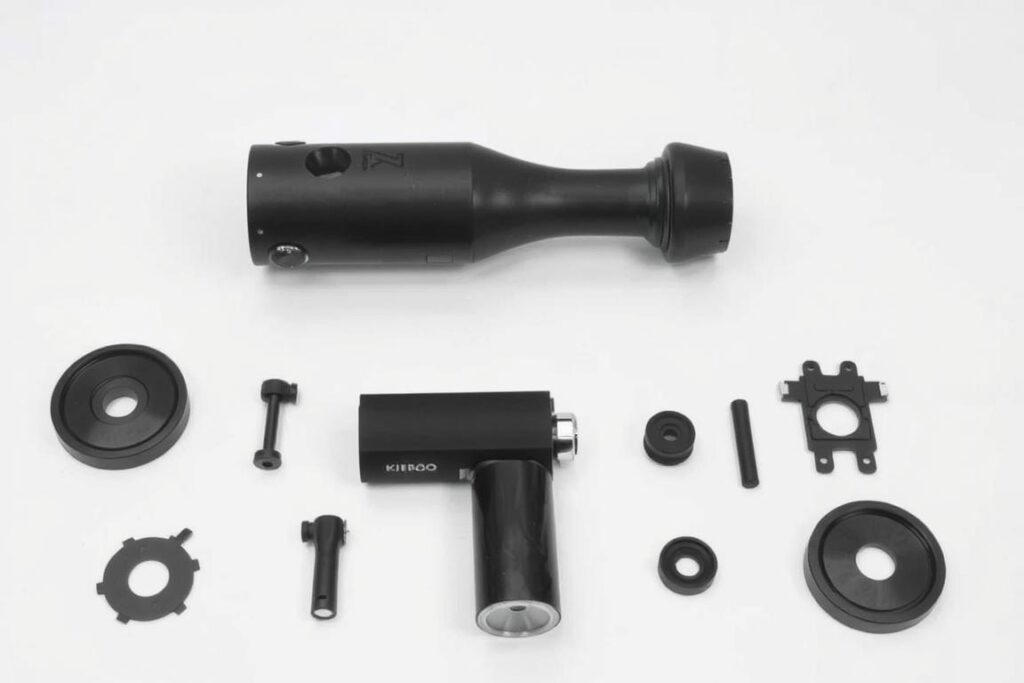 Kiiroo Onyx+ disassembled showing how to clean the sleeve