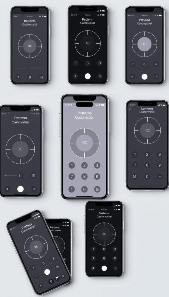 Screenshots of the Lovense Remote app showing the Calor control interface and various features