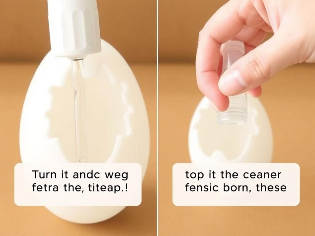 Tenga Egg being cleaned and prepared for reuse