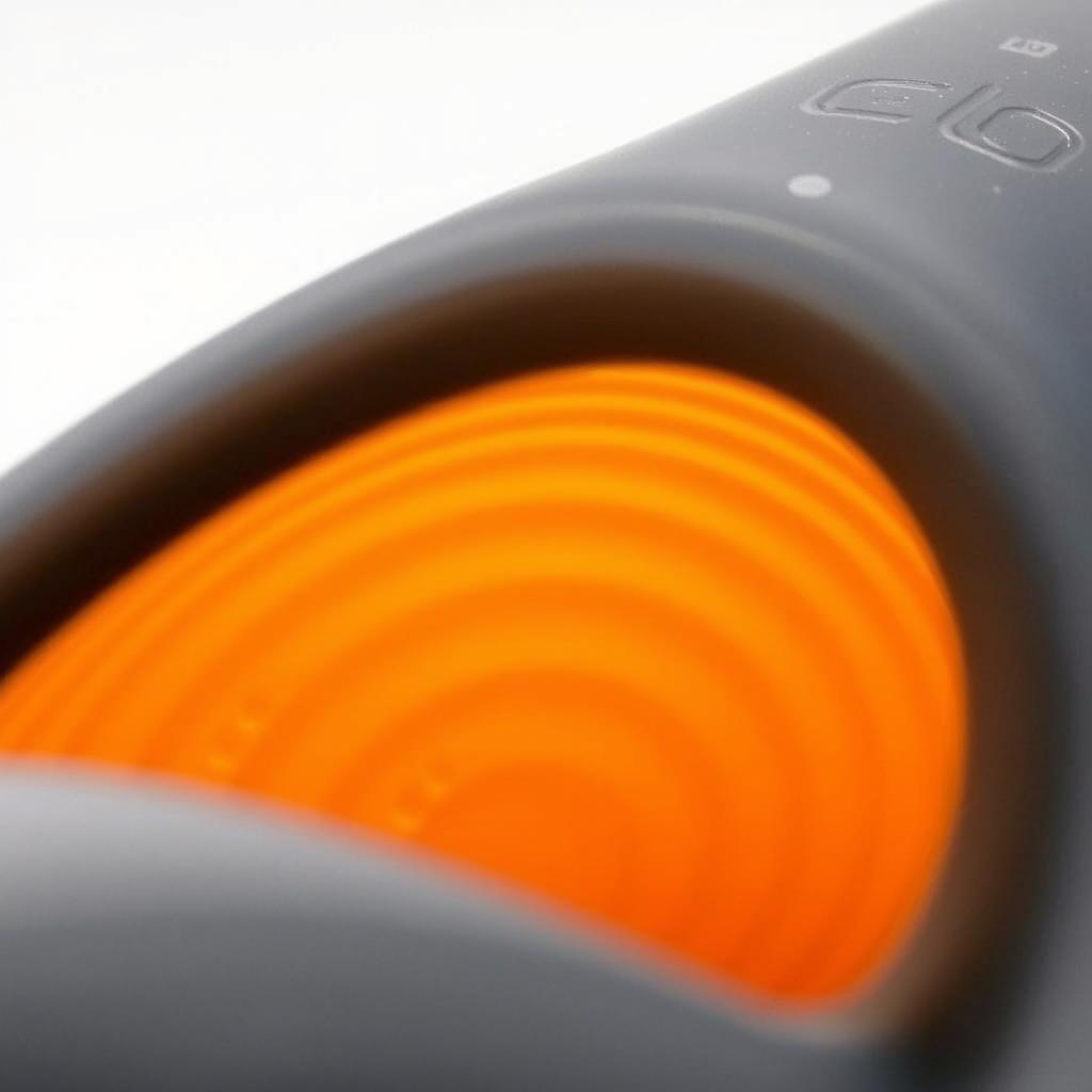 Lelo F2s silicone sleeve showing internal texture